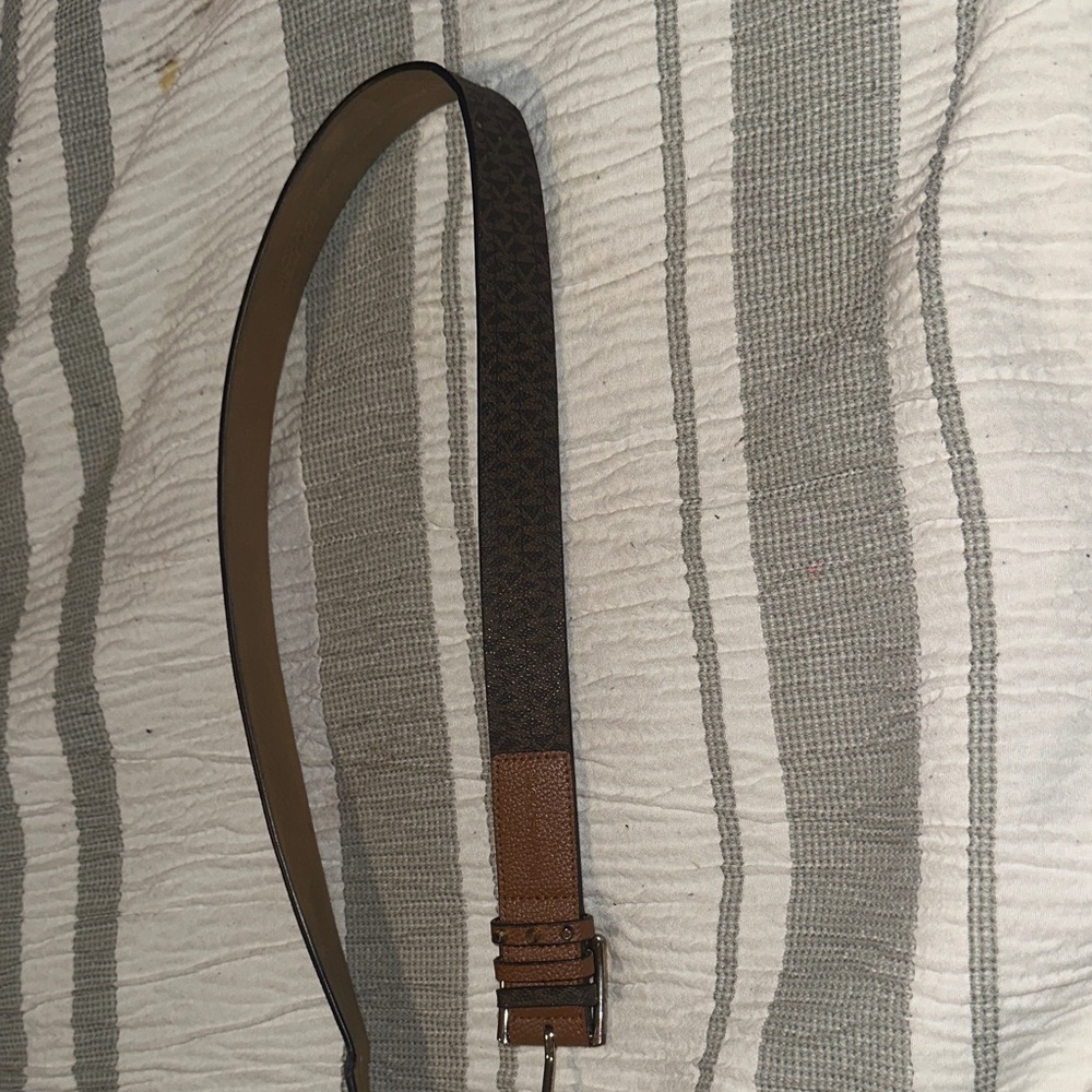 Micheal Kors Stylish Brown Leather Belt